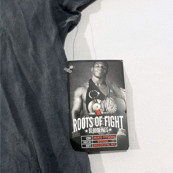 Roots of Fight Bloodlines Iron Mike Tyson Crew Graphic Print Tee T-shirt 3XL NWT - Picture 3 of 8